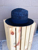 BLACK RUGGNIE HAT