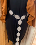 Silver Clear  Concho Belt