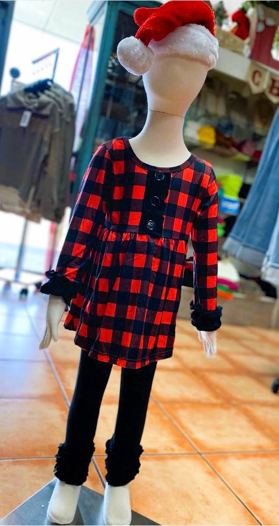 Kids Plaid Set