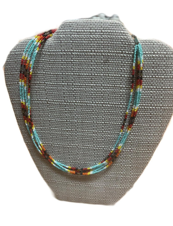 beaded necklace