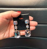 Elegant 3 Tear Earrings