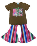 Kids Serape Bell Bottoms