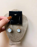 Long Square Earrings