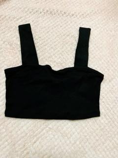 Black Cropped Bralette