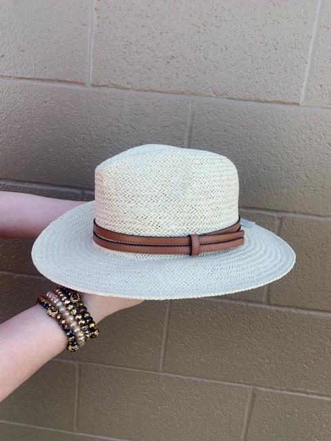 NATURAL STRAW HAT