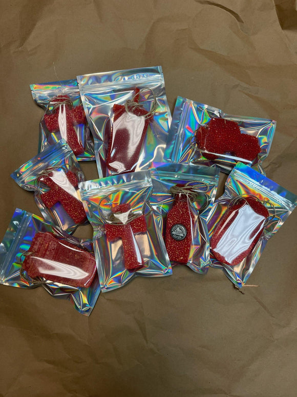 STRAWBERRY LEATHER AIR FRESHENERS