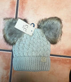 C.C Kids Pom Pom Beanies