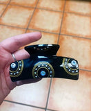 Black Clip with Designs
