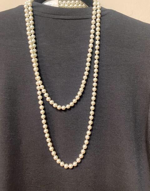 Pearl long Necklace