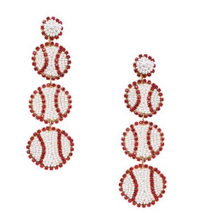 Baseball Earrings