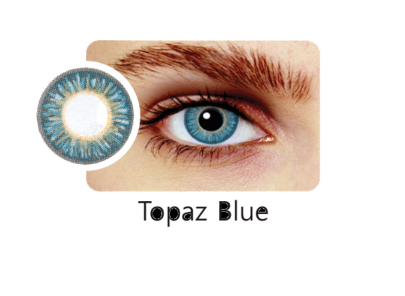 Topaz Blue Contact Lenses