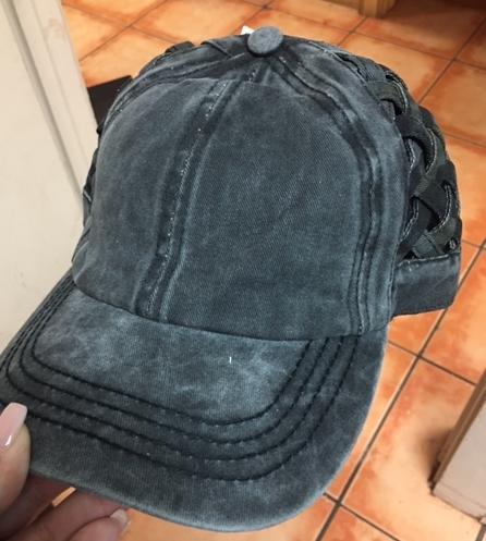 BLK CAMO CAP