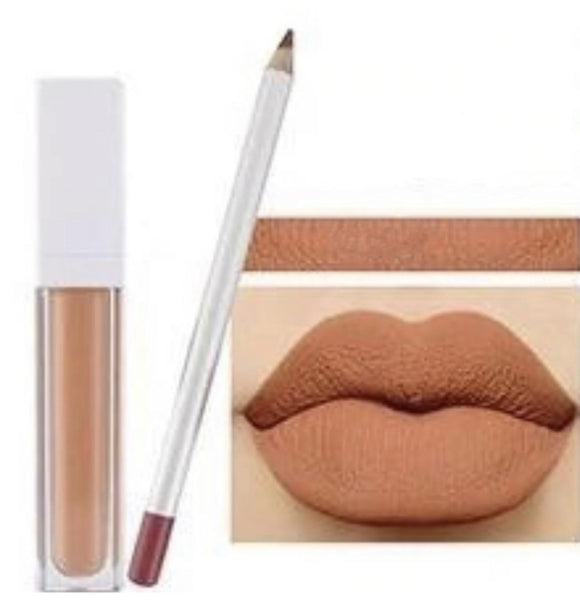 Caramel Matte Lip Kit