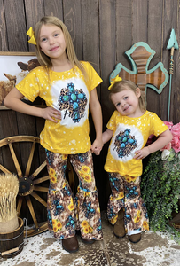 Girls Turquoise Faith Top