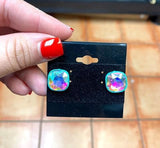 Small AB Stud Earrings