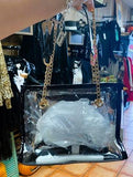 Black and Clear Purse