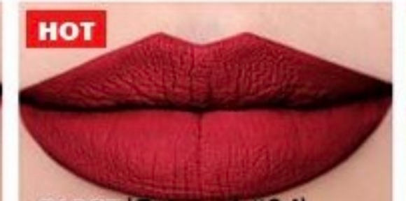 Crystal Red Magma Matte Lipstick