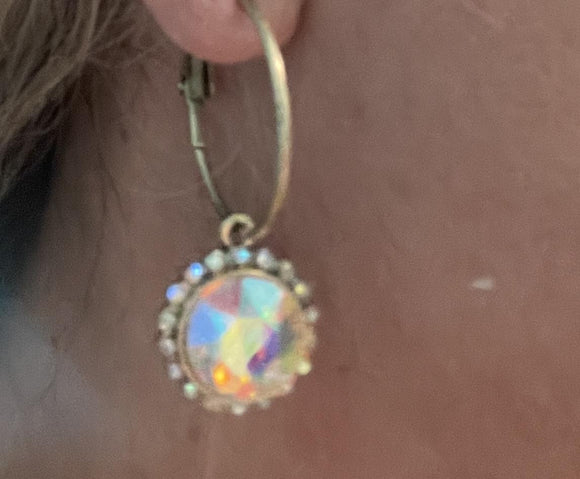 AB HOOP EARRING