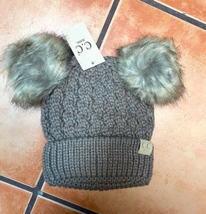 C.C Kids Pom Pom Beanies