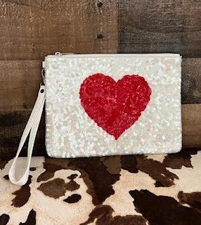 Heart Wristlet