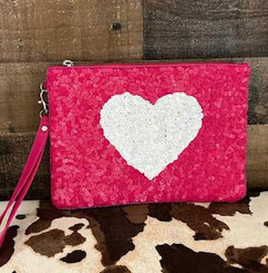 Heart Wristlet