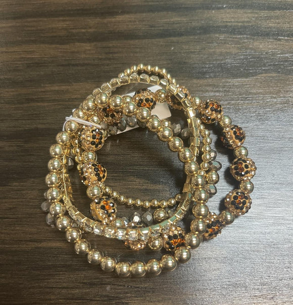 GOLD- LEOPARD BRACELET
