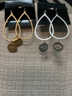Evil Eye Hoop Earrings