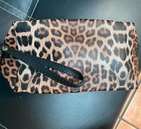 Cheetah Wristlet
